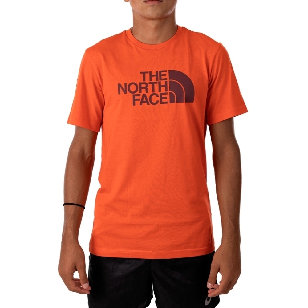 The North Face Men's Orange T-Shirt